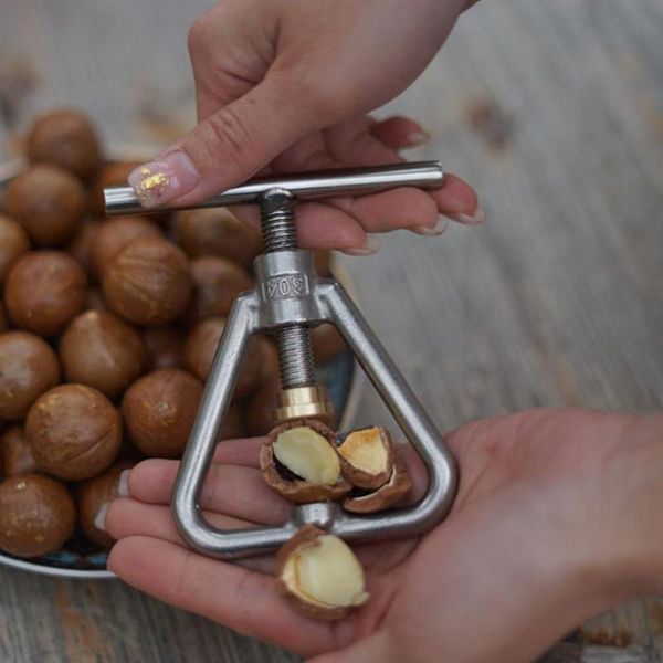 

mats & pads nut cracker black walnut steel heavy duty nutcracker tool for hazelnut almonds all nuts kitchen tools j0t4