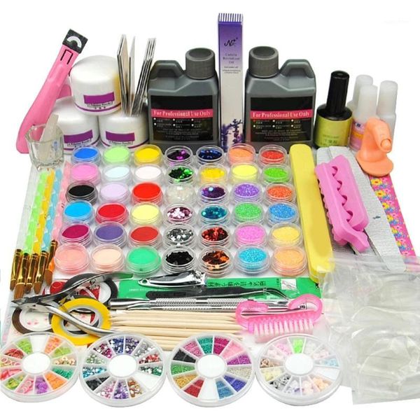

nail art kits acrylic 120ml set for manicure extension tools glitter tools1