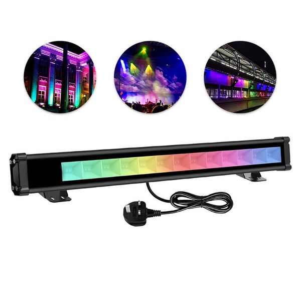 

latest led 36w rgbwall washer light outdoor bluetooth waterproof color changing rgb for party garden stage lighting floodlights