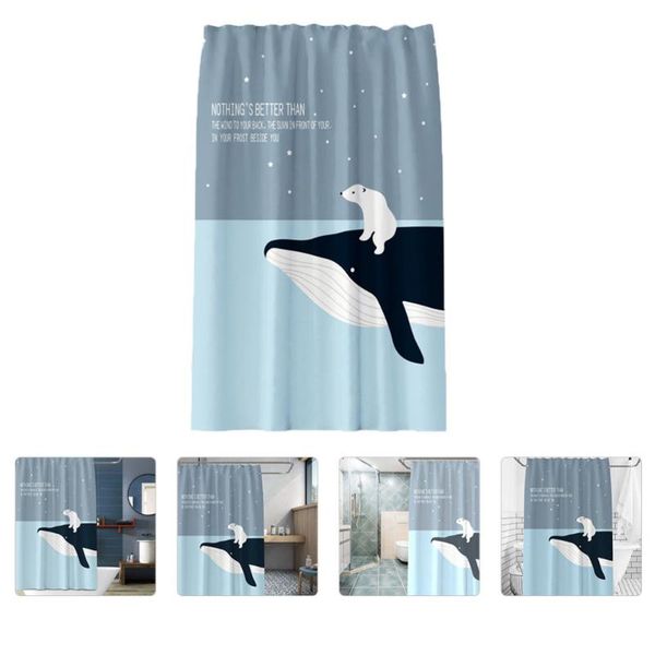 

shower curtains 1pc curtain bathroom waterproof with hooks decoration