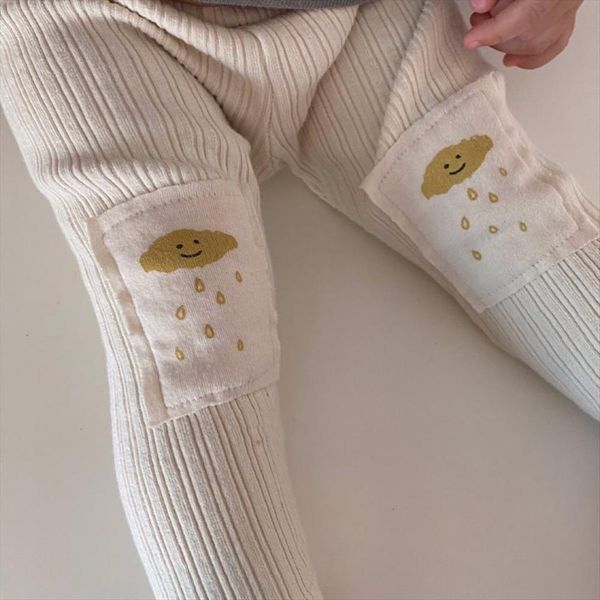 

spring baby knitted leggings stretch girls girl, Blue