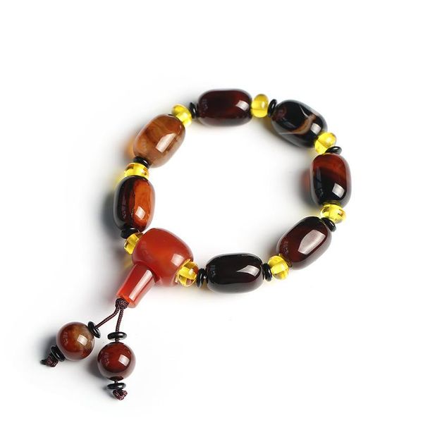 

other bracelets men bangles natural fantasy agate tibetan old bracelet gift for lovers fine jade stone jewelry, Golden;silver