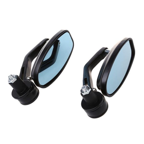 

motorcycle mirrors pair 7/8" universal motorbike handle bar end rearview side