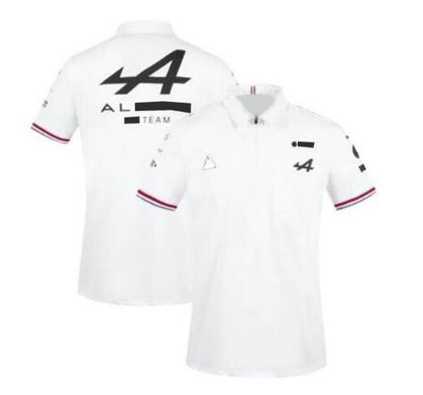 

f1 racing car team polo shirt short sleeve outdoor sports polyester quick-drying lapel t-shirt can be customized