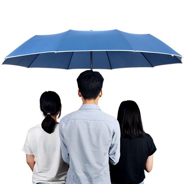 

umbrellas xl automatic double umbrella for car 10 bones wind resistance with luminous reflective strip business rain women