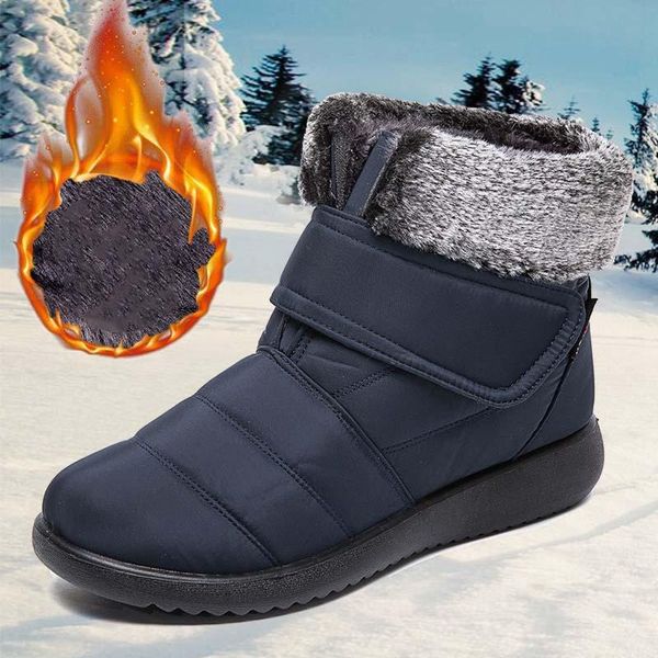 

boots sale woman shoes platform short ladies ankle warm plush winter women outdoors zapatos de mujer, Black