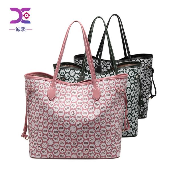 

messenger bags messenger bagsbig fashion women's 2021 2-piece cover mother one shoulder tote printed hand-held lady's bag
