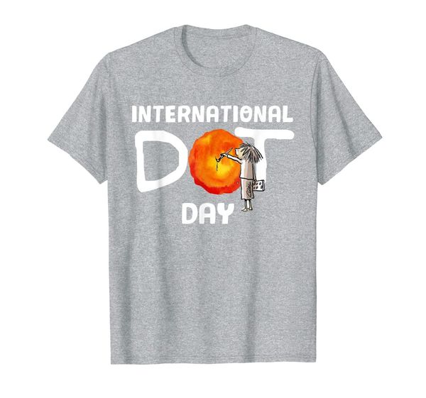 

happy the national dot day 2019-make your mark funny gift t-shirt, White;black
