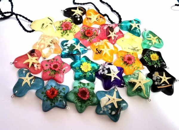 

24 pcs fashion mixed style colorful jewelry star sunflower charming pendant, Slivery;golden