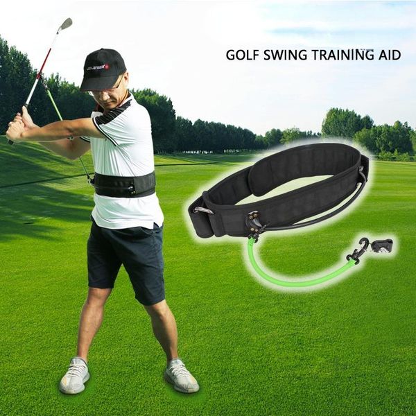 

golf training aids swing trainer latex tube club fixing accessories resistance bands rope equipment pull aid