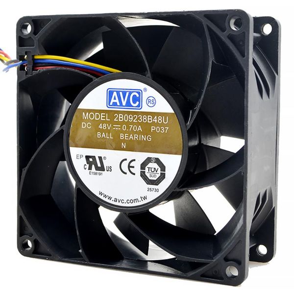 

fans & coolings brand for avc 92*92*38 2b09238b48u 9238 48v 0.7a 4-wire radiator fan communications-equipment