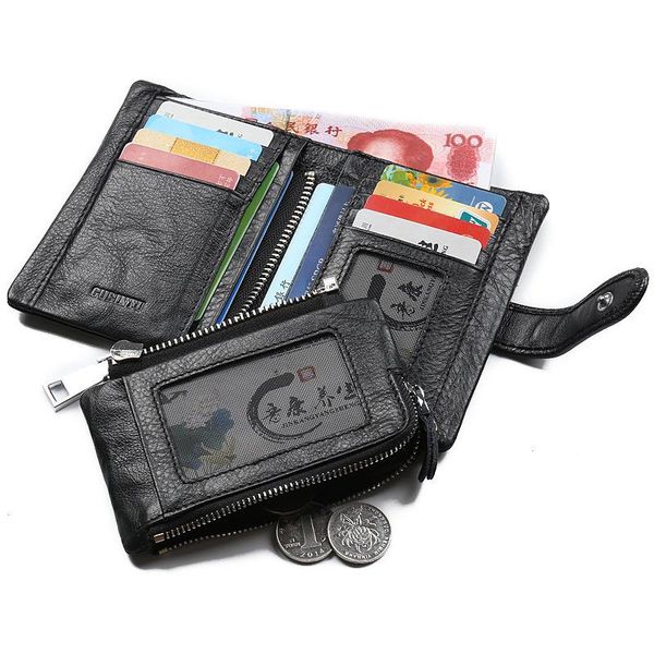 

wallets men dollar price purse genuine leather luxury designer clutch business mini wallet card holder coin pocket for man, Red;black
