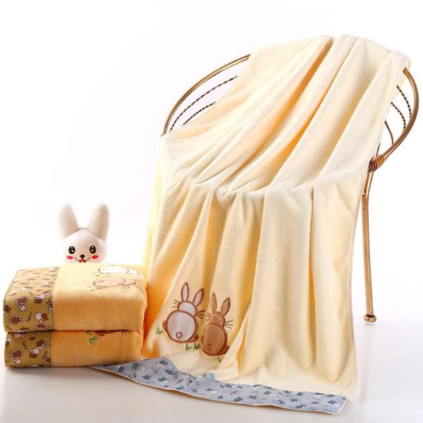 

towel microfiber children's cartoon bath sand beach 70*140 absorbent large