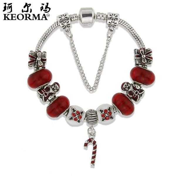 

souvenirs hand catenary gift style santa crutch snowball diy beaded bracelet girl