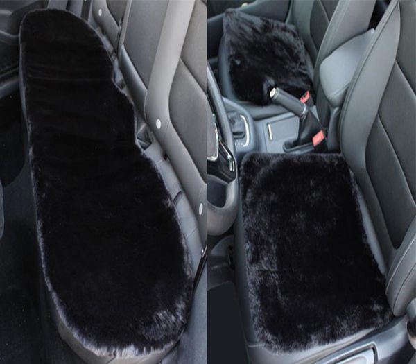 

cushion/decorative pillow 2021 3pcs super sofa faux rex fur seat cushion set unviersal fit car cushions home decor