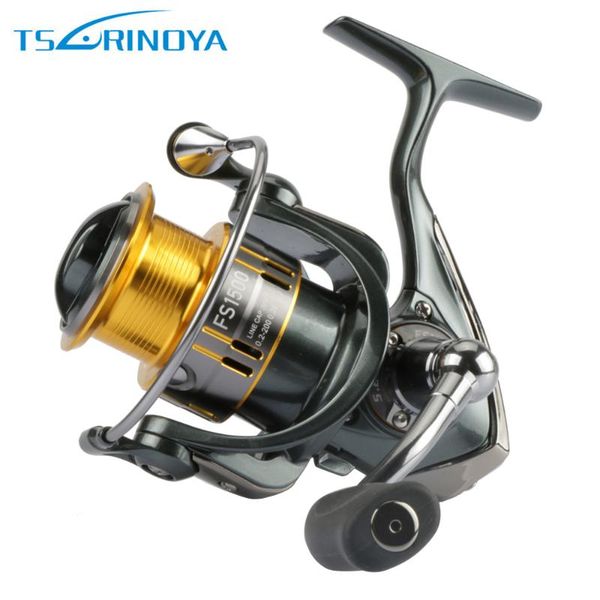 

tsurinoya spinning fishing reel fs 800 1000 2000 3000 9+1bb long casting wheel anti-corrosion lure reels for salterwater baitcasting
