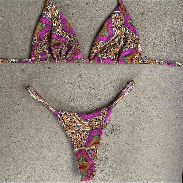 

women's 2021 swimming bikini tie printed pool swimsuit two piece set 8 colors, White;black