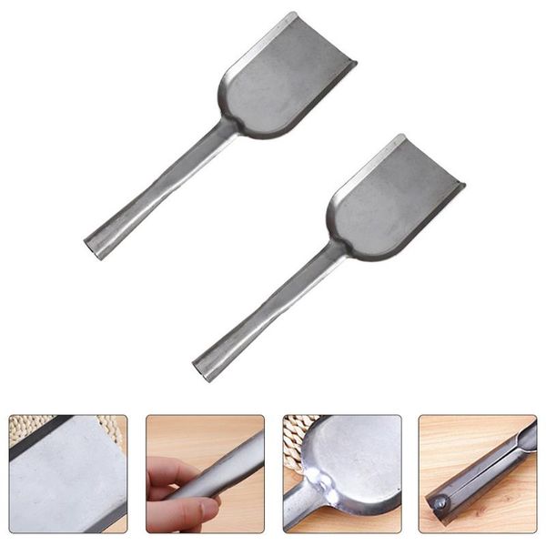 

planters & pots 2pcs long handle shovels pot stove anthracite grey for home