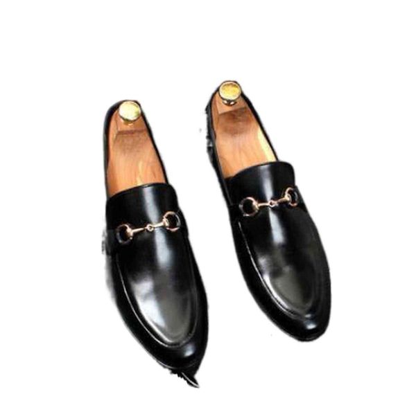 

dress shoes genuine leather shoes, elegant wedding shoes 38-45 n7bu, Black