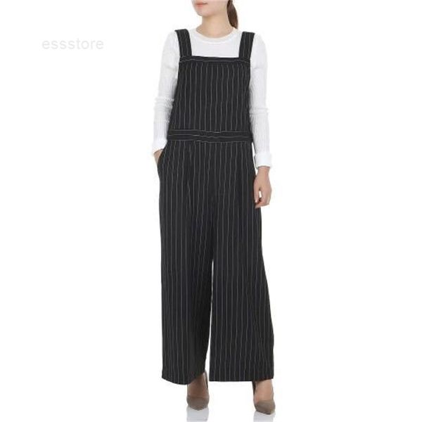 

pants trousers buy it now original d autumn pin women's dress shi shang striped jumpsuit 230, Black;white