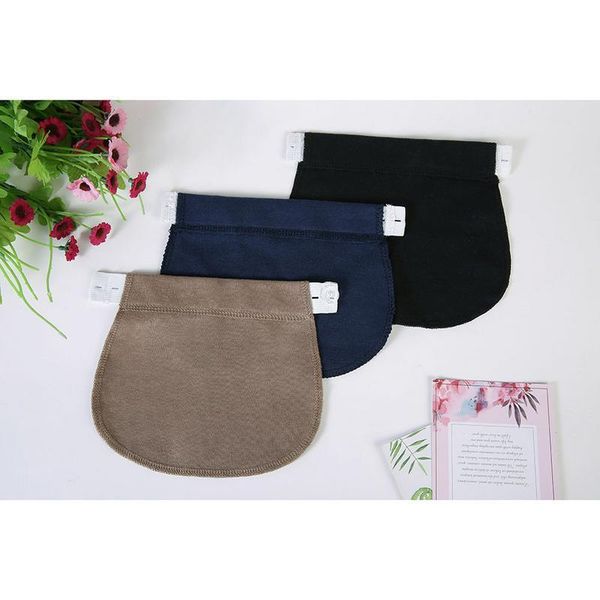 

maternity bottoms 1pc pregnancy waistband belt adjustable elastic waist extender pants pregnant support wholesale, White