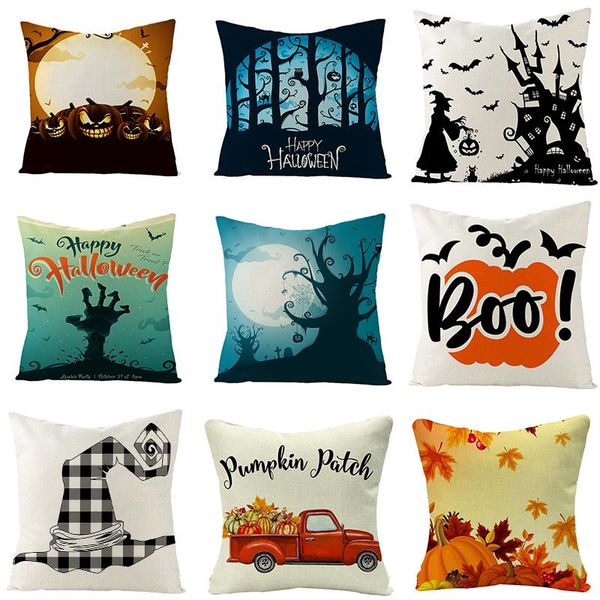 

cushion/decorative pillow thanksgiving halloween pumpkin cushion cover sofa bedroom decoration case throw