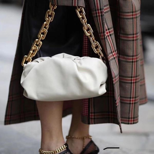 

evening bags clutches women soft crossbody bag 2021 quality leather women's designer handbag vintage chain shoulder messenger