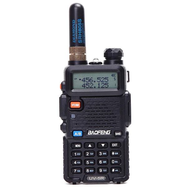 

walkie talkie srh-805s antenna dual band 4.5cm sma-feamale uhf vhf for baofeng uv-5r 888s uv-82 radio accessories