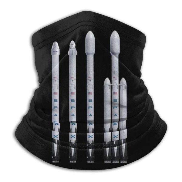 

scarves space x rockets microfiber neck warmer bandana scarf face mask rocket stars galaxy moon astronomy science cool retro, Blue;gray