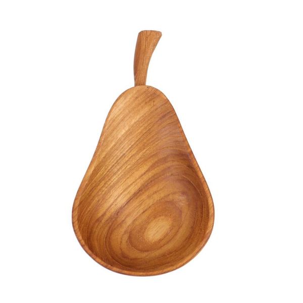 

dishes & plates wooden sauce dish practical restaurant pear-shaped plate
