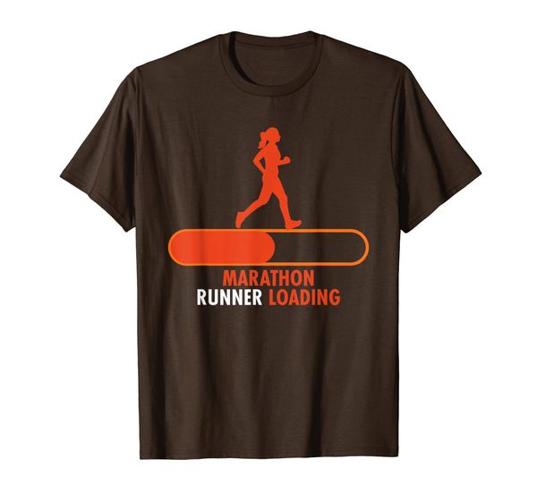 

marathon runner loading woman running t-shirt, White;black