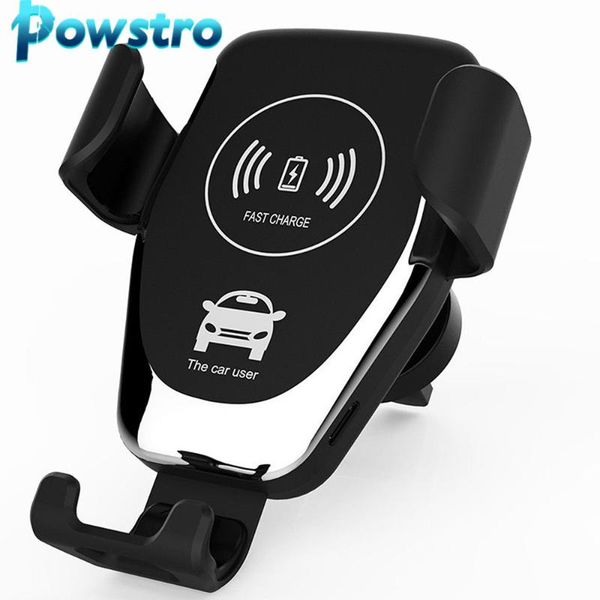 

cell phone mounts & holders car wireless fast charging stand holder for 11 pro max xs 8 usb charger bracket s20 s10 s9