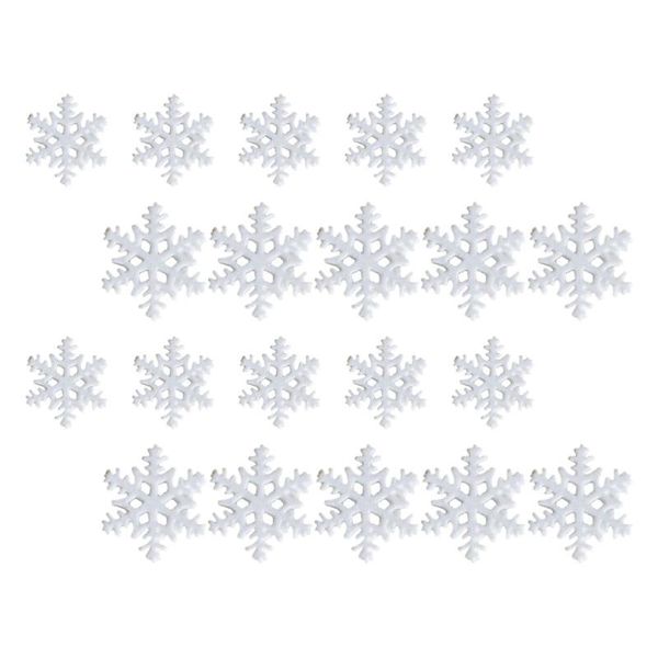 

christmas decorations 40pcs resin snowflake pieces tree layout adornment po props