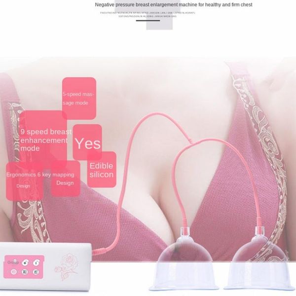 

electric massagers 9-speed breast enhancement instrument massager to increase elasticity moisturizing silicone care device