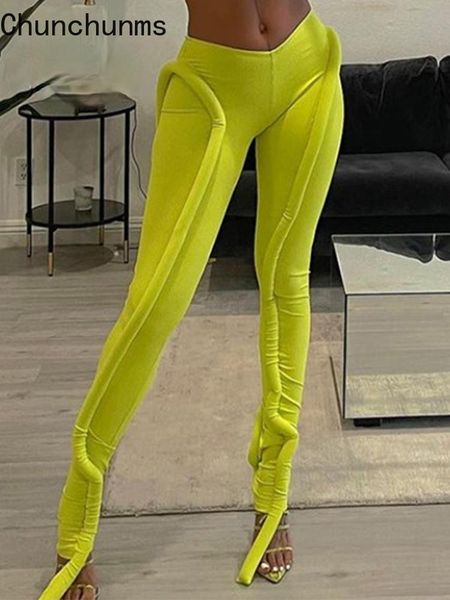 

women's pants & capris women green party club fashion high waist hip lift tight sports casual trousers spring autumn 2021 fitness track, Black;white