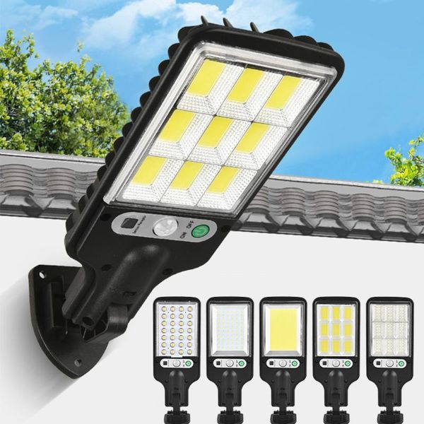 

outdoor wall lamps 117 cob street lamp with sensor led spotlight garden solar light outdoors exterior terrace floor sconce lights
