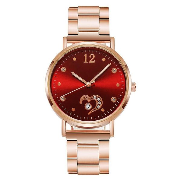 

wristwatches luxury watch women watches brand ladies casual quartz steel women's wristwatch montre femme relogio, Slivery;brown