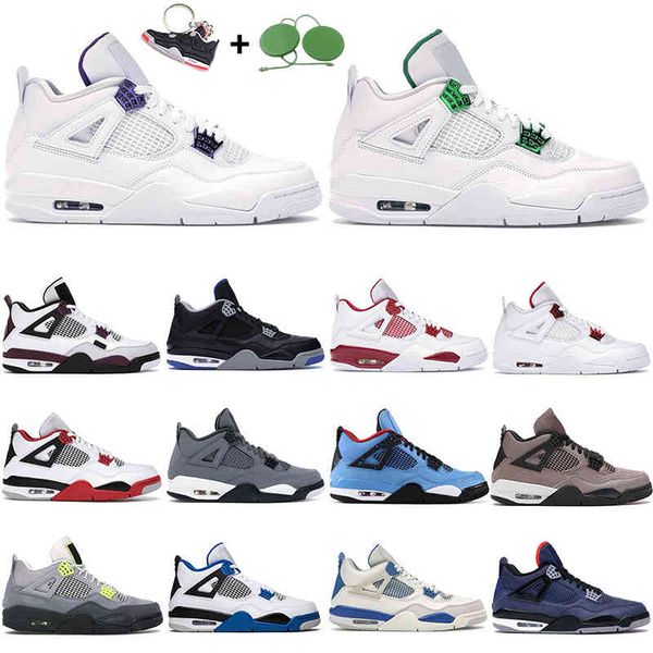 

basketball shoes men 4s 4 alternate motorsport metallic green loyal blue royalty university red union guava lemon venom thunder mens