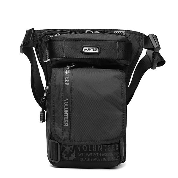 

motorcycle riding belt fanny pack male military assault casual hip bum waterproof oxford men waist leg drop bags 210823