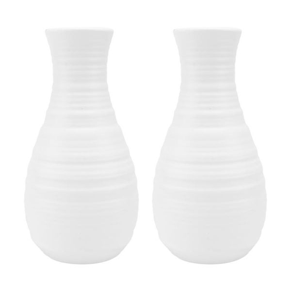 

vases 2pcs creative living room vase plants holder home deskdecor white