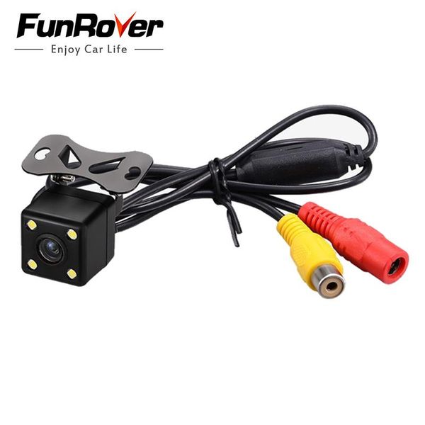 

car rear view cameras& parking sensors funrover camera waterproof 4 led night vision assistance parktronic backup