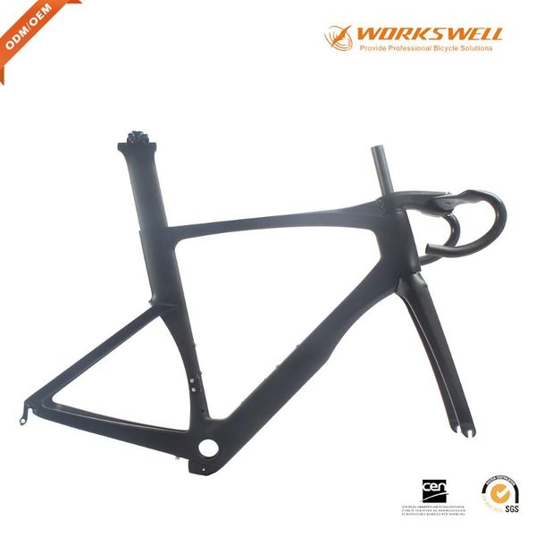 

bike frames 2021 aero light carbon road frame with 1145g