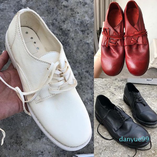 

2020 womens ankle womens shoes with british style round toe soft horse leather lace-up and goodyear craft sole 992 work boots, Black