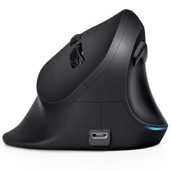 

mice vertical wireless mouse,rechargeable 2.4g optical silent ergonomic mouse,adjustable dpi 800/1200/1600,large hand mouse