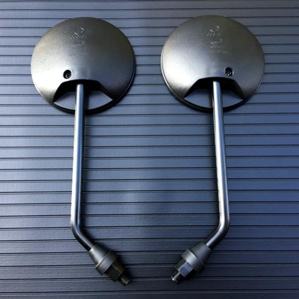 

motorcycle mirrors back side view rearview mirror electric bicycle moped 8mm 10mm round