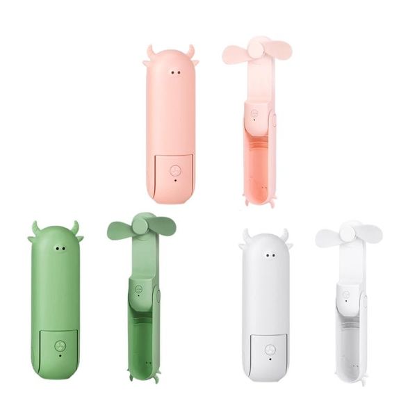 

electric fans d0je mini handheld usb fan portable personal handy 24 hs run time turbofan backup power bank for students kids