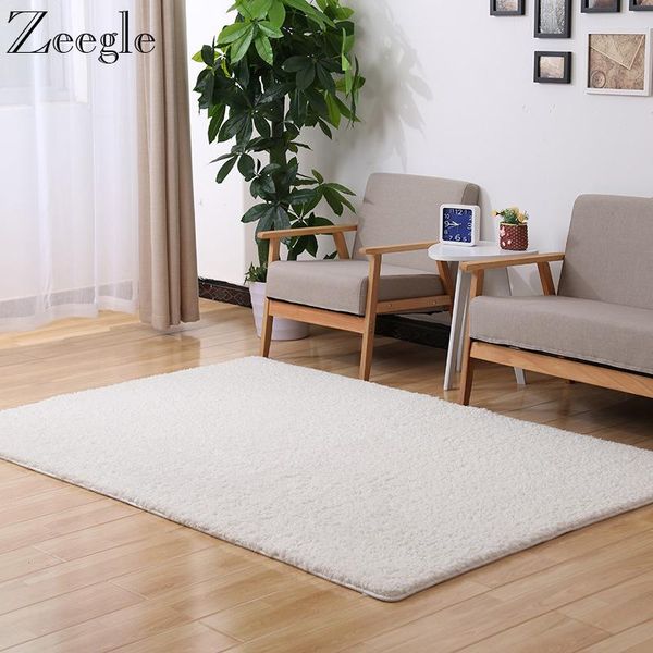 

carpets zeegle home long plush carpet for living room soft warm bedroom floor rugs slip-resistant bedside mats