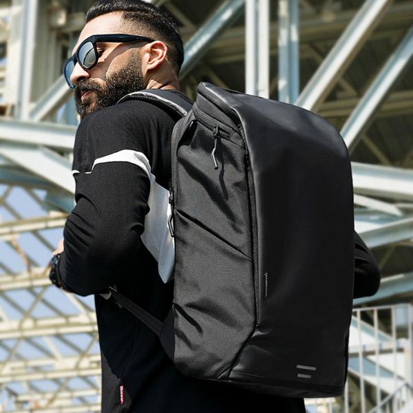 

backpack high capacity portable lapfashion solid softback outdoor travel mochilas escolares bags for men db60bb