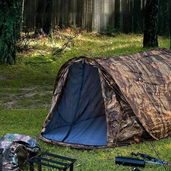 

tents and shelters retro camouflage camping tent portable waterproof instant folding automatic popup one-man outdoor hiking