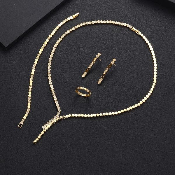 

earrings & necklace sale african 4pcs bridal jewelry sets fashion dubai set for women wedding party accessories design, Silver